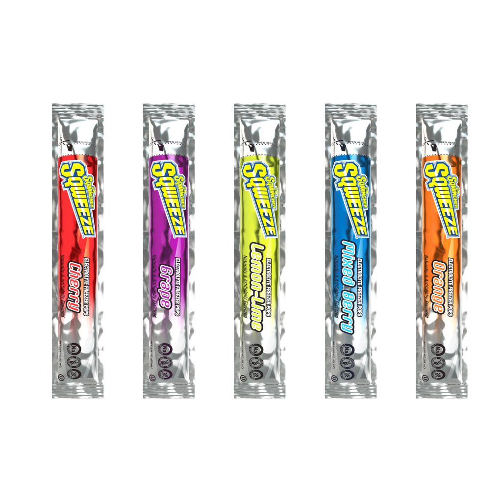 Sqwincher Sqweeze® Freeze Pops - First Aid Safety